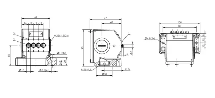 Блочные кулачковые выключатели Balluff BNS0235