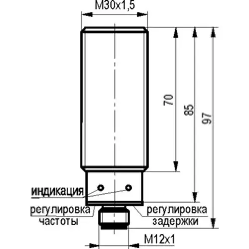 Датчики скорости и контроля частоты вращения ТЕКО IV4B AC81A5-43N-10-LZS4