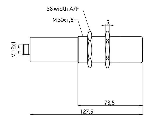 Датчики ультразвуковые с аналоговым выходом Microsonic mic-102/IU/HV/M30/MS