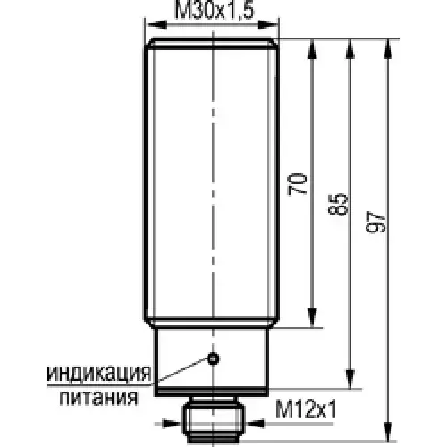 Индуктивные датчики расстояния ТЕКО ISA1B AC81A-32P-10-PS4