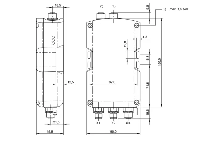 Блоки контроля и обработки RFID Balluff BIS00E6