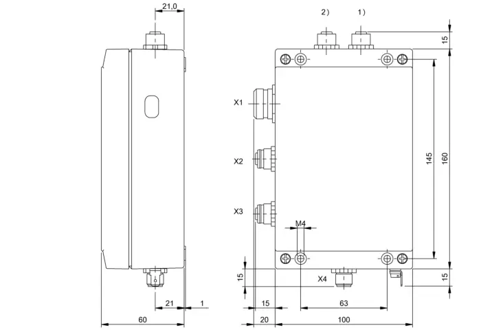 Блоки контроля и обработки RFID Balluff BIS00TW