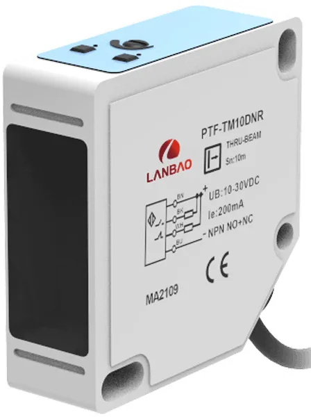Оптические барьерные датчики LANBAO PTF-TM20DPC