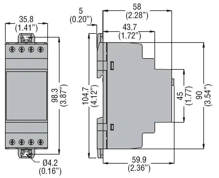 Реле контроля уровня жидкости Lovato Electric LVM20A240