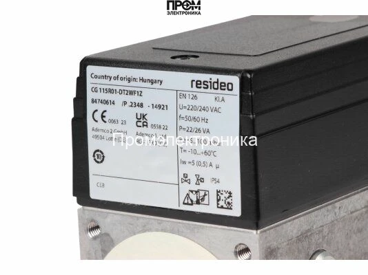 Газовый электромагнитный клапан Elco CG115R01-DT2WF1Z