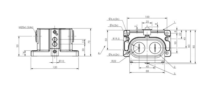 Блочные кулачковые выключатели Balluff BNS018T
