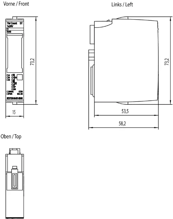 Технологический модуль счета Siemens 6ES7138-6AA01-0BA0