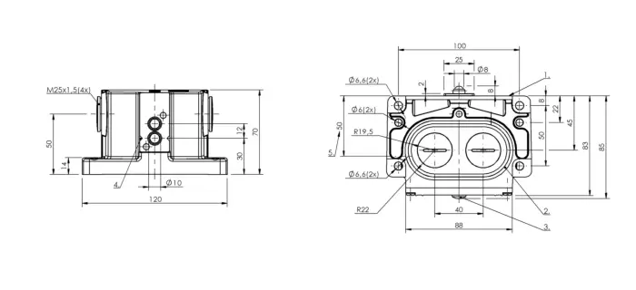 Блочные кулачковые выключатели Balluff BNS044L