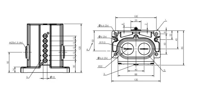 Блочные кулачковые выключатели Balluff BNS0140