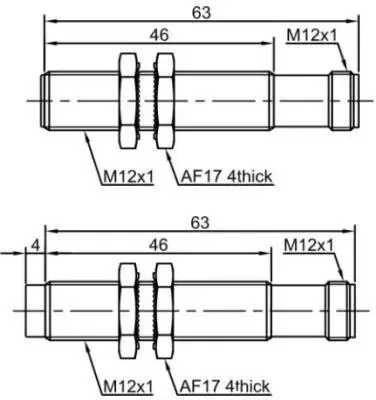 Индуктивные датчики LANBAO LR12XBF02DNCA-E2