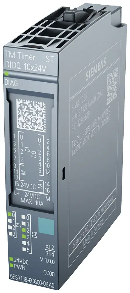Технологический модуль таймера Siemens 6ES7138-6CG00-0BA0