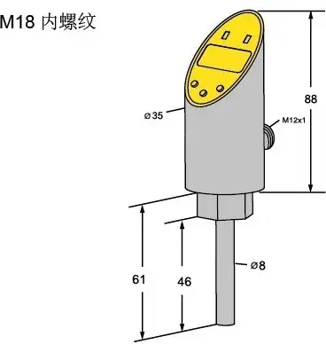 Калориметрические датчики потока Sentinel PLSN-18MN-BI6D-SC