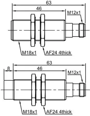 Индуктивные датчики LANBAO LR18XBN08DNOW-E2