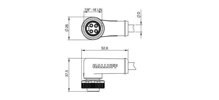 Разъемы для датчиков Balluff BCC0KTR