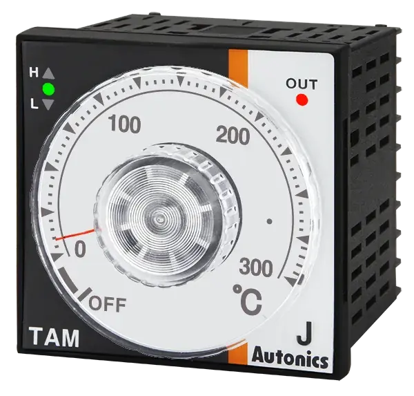 Температурные контроллеры с аналоговой круговой шкалой Autonics TAM-B4SJ3C