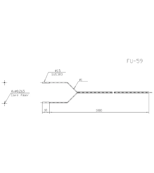 Оптоволоконные кабели для датчиков KEYENCE FU-59