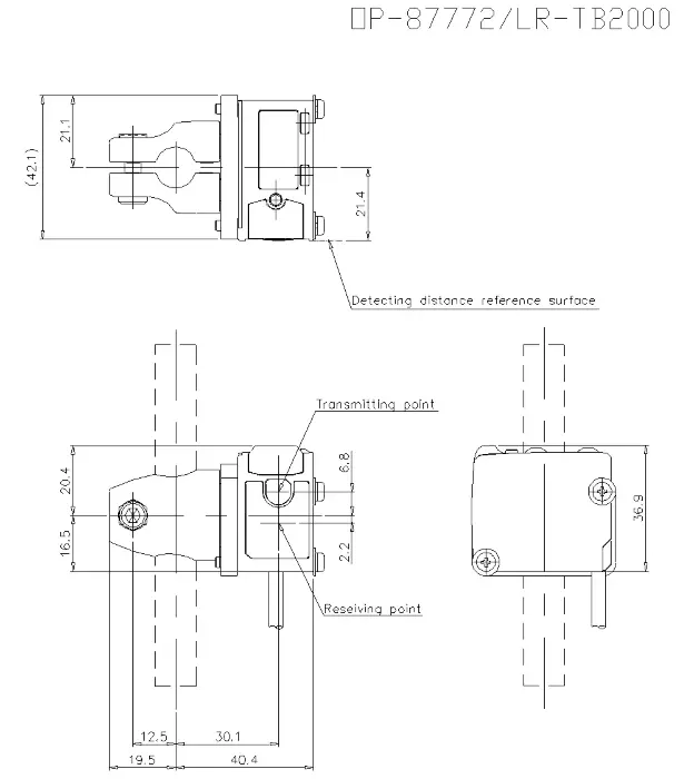 Лазерные датчики расстояния KEYENCE LR-TB2000