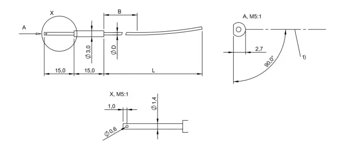 Оптоволоконные кабели для датчиков Balluff BFO0057