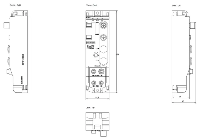 Интерфейсный модуль IM 157-1 DP Siemens 6ES7157-1AA00-0AB0