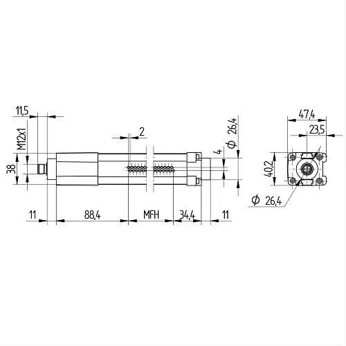 Световые барьеры Wenglor OEEI152U0135