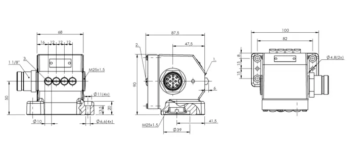 Блочные кулачковые выключатели Balluff BNS0527