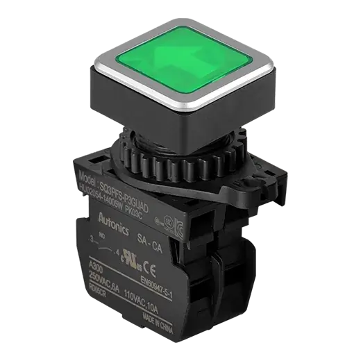 Пусковые кнопочные выключатели Autonics SQ3PFS-P3GUAD