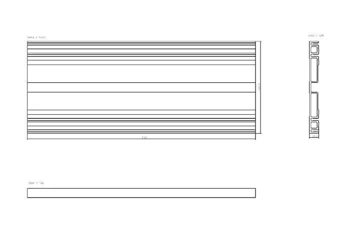 Монтажная планка Siemens 6ES7194-6GA00-0AA0