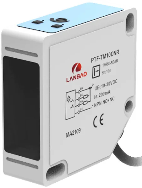 Оптические барьерные датчики LANBAO PTF-TM20DPO