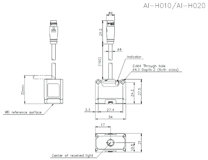 2D-датчики KEYENCE AI-H020