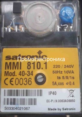Топочный автомат Honeywell MMI 810.1 Mod.40-34