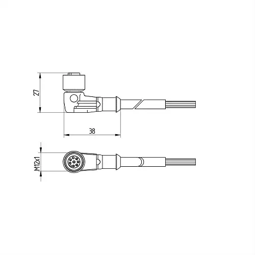 Разъемы для датчиков Wenglor S80W-10M