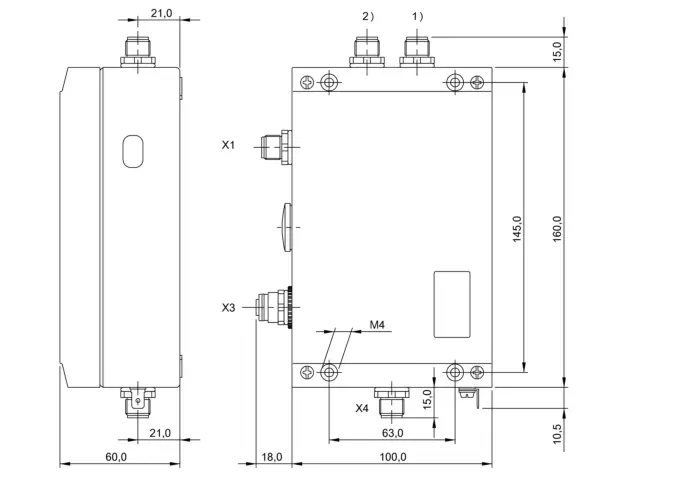 Блоки контроля и обработки RFID Balluff BIS00AY