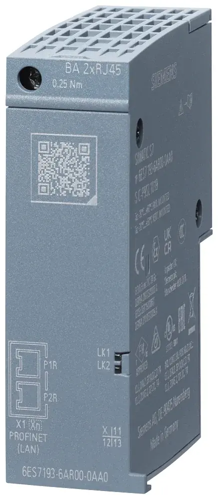 Шинный адаптер Siemens 6ES7193-6AR00-0AA0