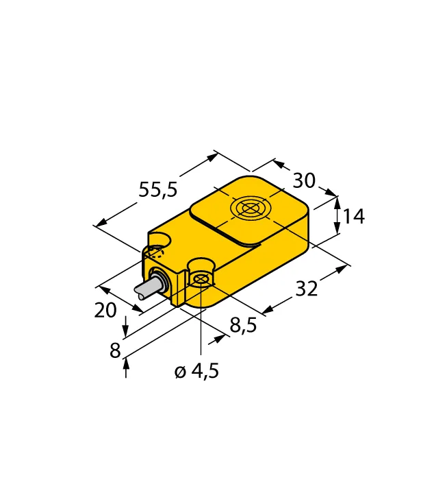 Индуктивные датчики расстояния TURCK BI10-Q14-LIU