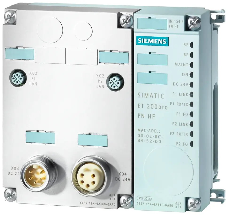 Интерфейсный модуль с улучшенными характеристиками IM 154-4 PN HIGH FEATURE Siemens 6ES7154-4AB10-0AB0