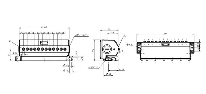 Блочные кулачковые выключатели Balluff BNS026L