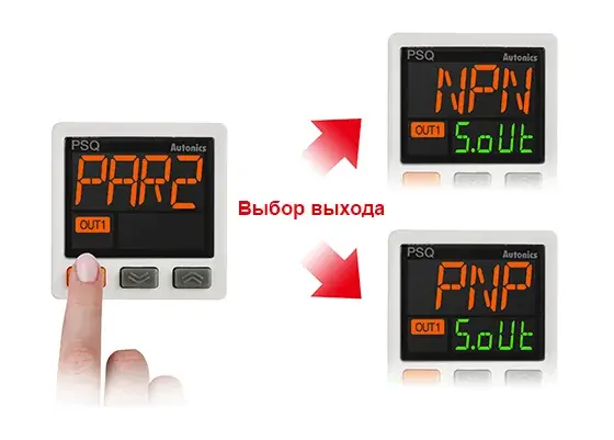Аналоговые датчики давления 4-20 мА Autonics PSQ-C01CU-NPT1/8