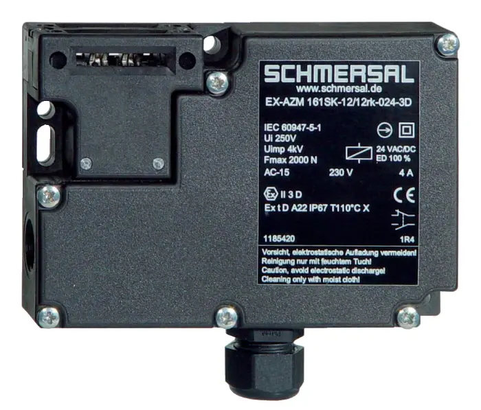 Дверные замки (выключатели) безопасности Schmersal EX-AZM 161SK-12/12RK-024-3D