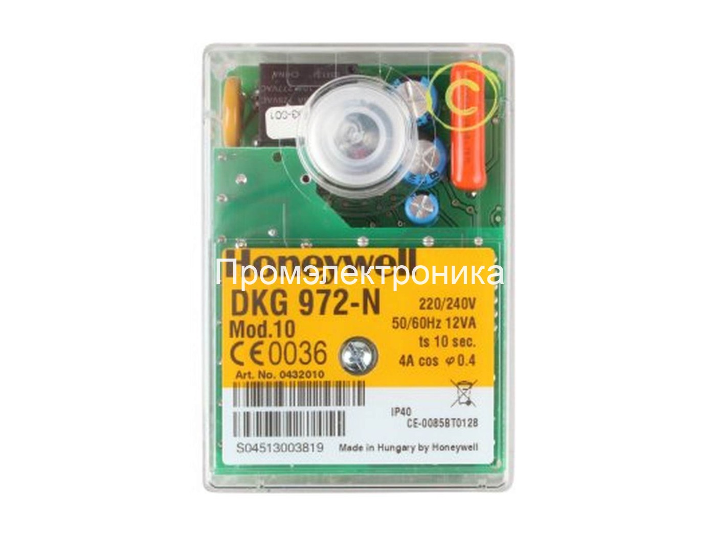 Honeywell (Resideo) DKG 972-N mod.10
