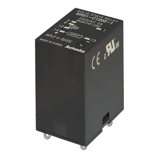 Однофазные твердотельные реле 220 В Autonics SRS1-C1205-1