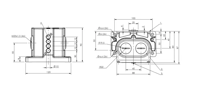 Блочные кулачковые выключатели Balluff BNS039F