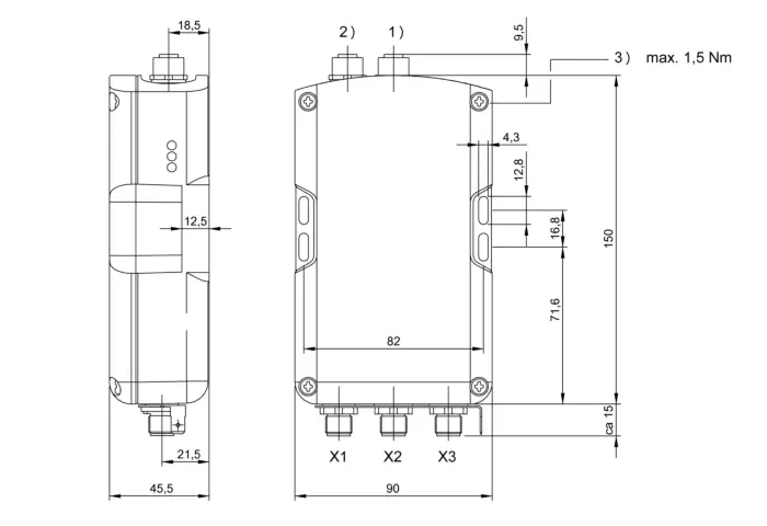 Блоки контроля и обработки RFID Balluff BIS00J0