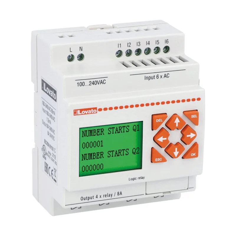 Реле контроля уровня жидкости Lovato Electric LVMP30A240