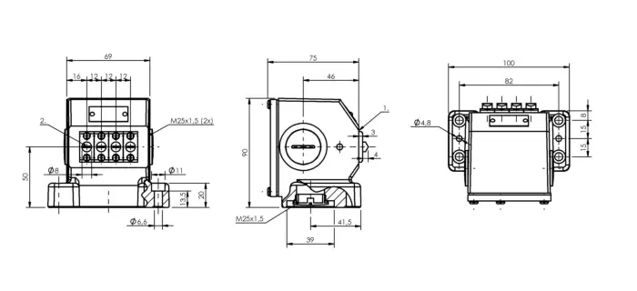 Блочные кулачковые выключатели Balluff BNS0255