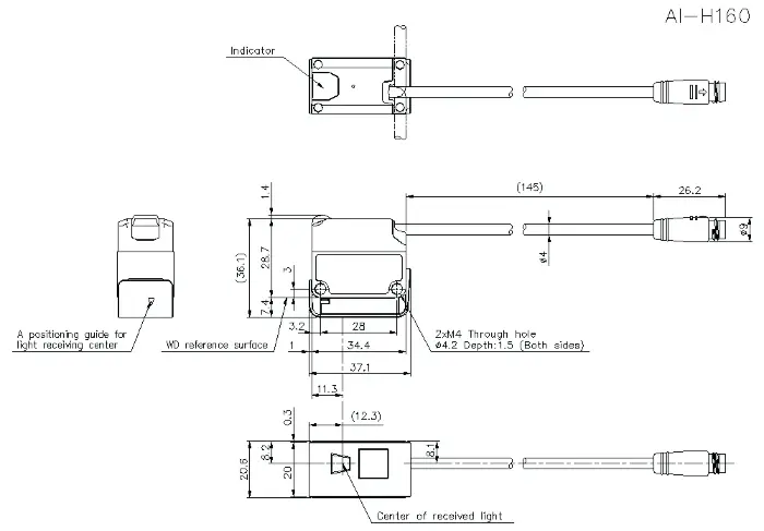 2D-датчики KEYENCE AI-H160