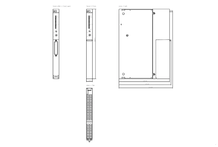 Интерфейсный модуль Siemens 6ES7461-1BA01-0AA0
