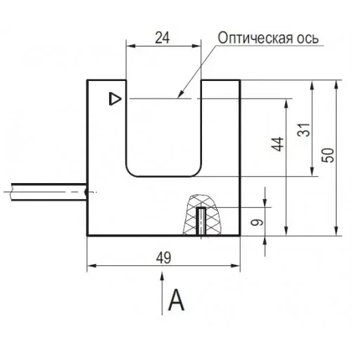 Вилочные датчики ТЕКО OU N31P5-31P-24-LZ