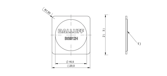 RFID метки транспондеры Balluff BIS012H