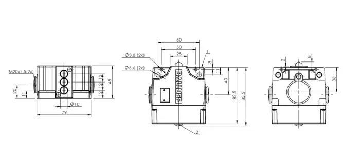 Блочные кулачковые выключатели Balluff BNS0288