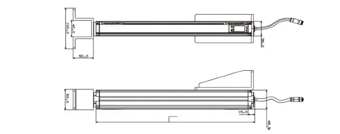Световые барьеры LANBAO MH40-T4005L-F2